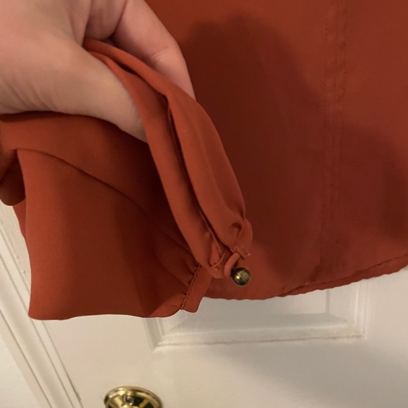 Rust blouse - Picture 2 of 3